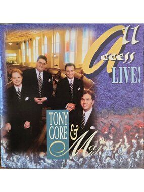 Tony Gore & Majesty All Access Live CD Southern Gospel Music Album  38018cd